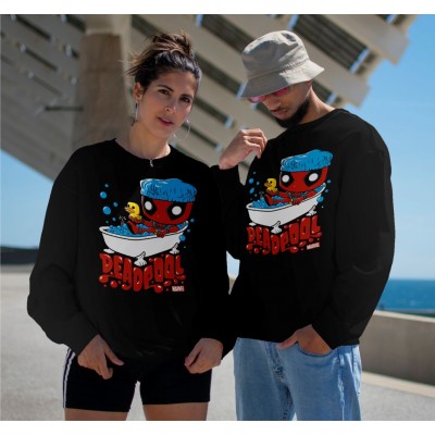 Ватирана блуза Oversize - Deadpool FanArt